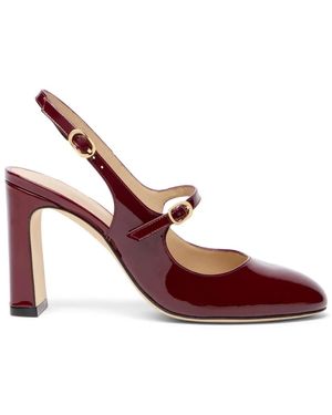 Stuart Weitzman Babette Mary Jane Slingback 85 - Pink