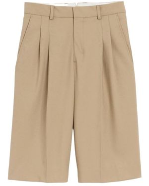 Ami Paris Casual Shorts - Neutro