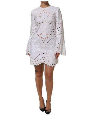 Dolce & Gabbana Short Dresses - Blanco