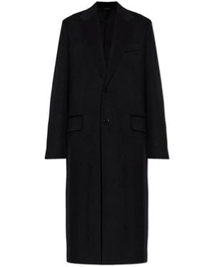 Dolce & Gabbana Single-Breasted Coats - Negro
