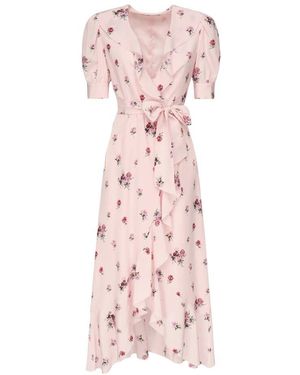 Alessandra Rich Midi Dresses - Rose