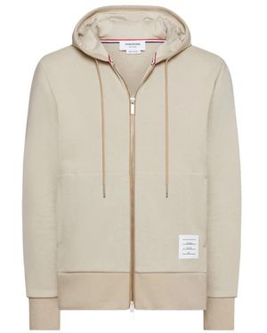 Thom Browne Zip-Throughs - Natural