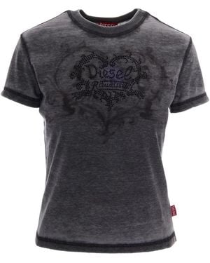 DIESEL T-Shirts - Black