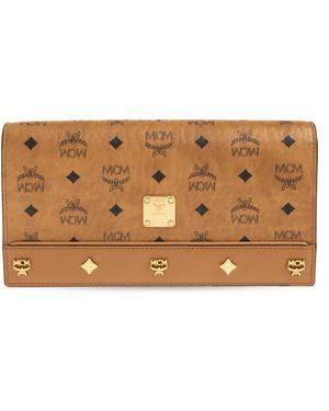 MCM Accessoires ,Bruin ,Leer Belt Wallet