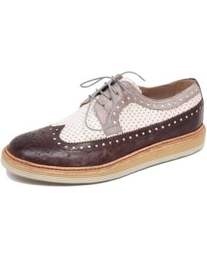 Corvari Vintage Effekt Schuh - Weiß