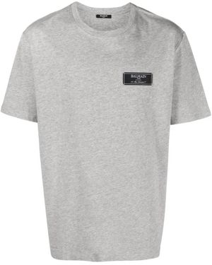 Balmain T-Shirts - Grey