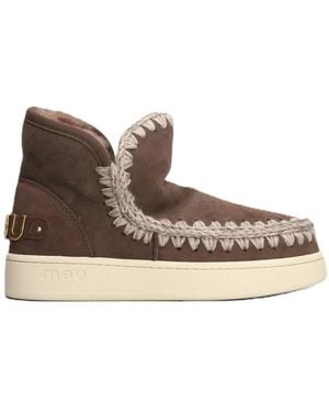 Mou New Eskimo Sneaker Suede - Braun