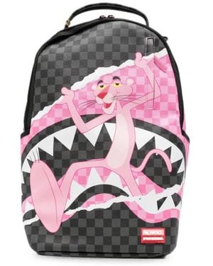 Sprayground Panther On The Run Rucksack - Pink