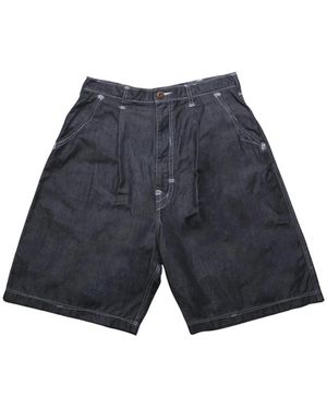 Junya Watanabe Denim Shorts - Blauw