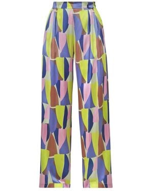 Niu Wide Trousers - Blu