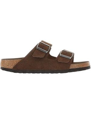 Birkenstock Sliders - Marrón