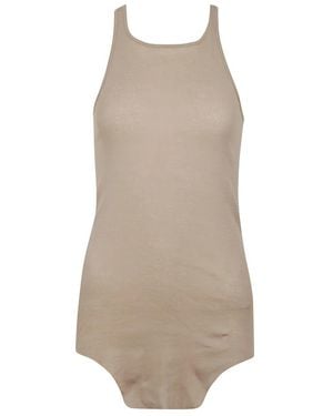 Rick Owens Sleeveless Tops - Brown