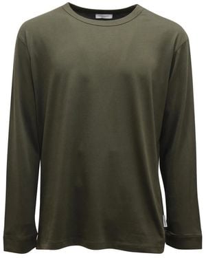 Paolo Pecora Long Sleeve T-Shirts - Green