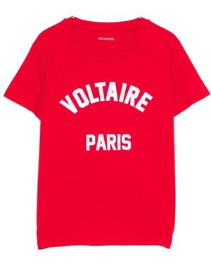 Zadig & Voltaire T-Shirts - Red