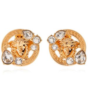 Versace La Medusa Hoop Oorbellen - Metallic