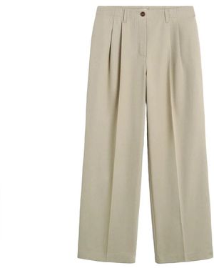 TOTEME Wide Trousers - Natural