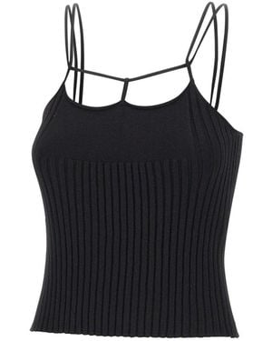 a. roege hove Sleeveless Tops - Negro