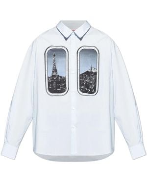 KENZO Casual Shirts - White