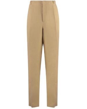 Fendi Straight Trousers - Naturel