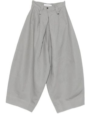 Niccolò Pasqualetti Wide Trousers - Grey