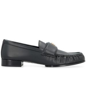 Givenchy 4G Plaque Loafers - Zwart