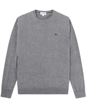 Lacoste Truien & Vesten ,Grijs ,Round-Neck Truien