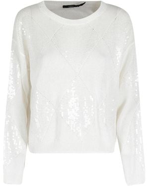 Seventy Round-Neck Knitwear - Blanco