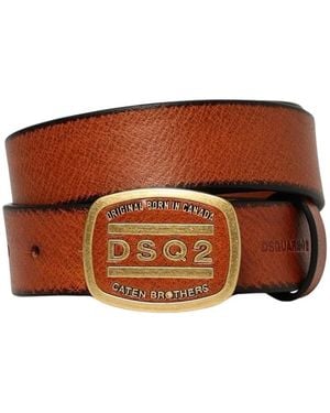 DSquared² Belts - Marrón