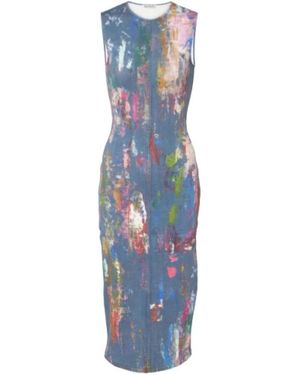Acne Studios Midi Dresses - Blauw
