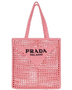 Prada Tote Bags - Pink