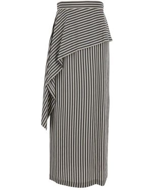 Tela Midi Skirts - Gris