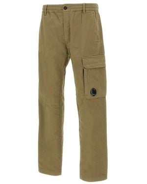C.P. Company Straight Trousers - Vert