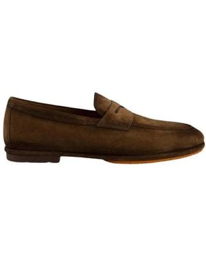 Santoni Loafers - Marrón