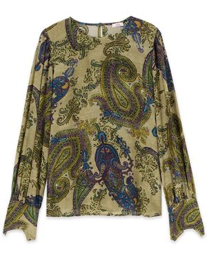 Oltre Overhemden ,Groen ,Blouses