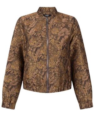 Jansen Amsterdam Bomber Jackets - Marrón