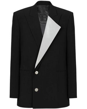 Balmain Viscose Blazer - Zwart