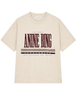 Anine Bing T-Shirts - Blanco