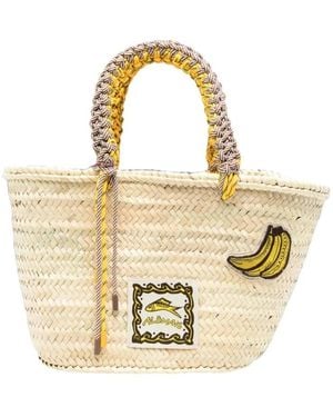 ALÉMAIS Tote Bags - Metálico