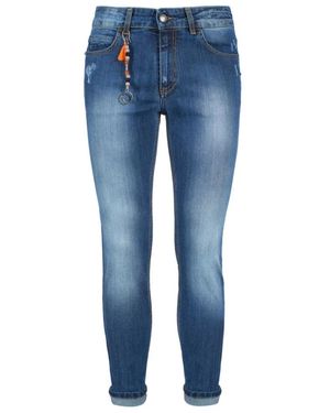 Yes-Zee Skinny Jeans - Blu