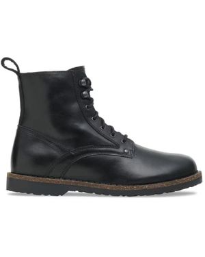 Birkenstock Lace-Up Boots - Noir