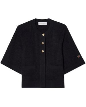 BUSNEL Truien & Vesten ,Blauw ,Wol Palmer Cardigan
