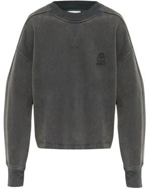 Isabel Marant Hoodies & Sweatvesten ,Grijs ,Katoen Sunny Sweatshirt