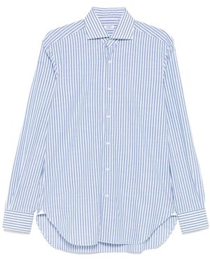 Barba Napoli Casual Shirts - Blue