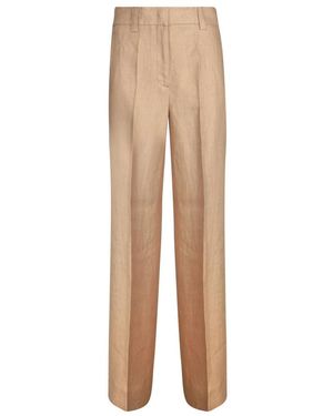 Incotex Straight Pants - Natural