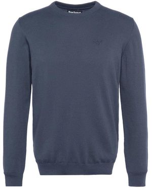 Barbour Round-Neck Knitwear - Bleu