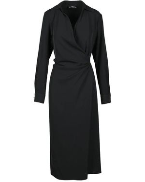 Department 5 Wrap Dresses - Zwart