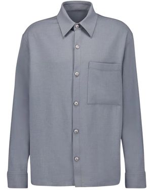 Balmain Casual Shirts - Blue
