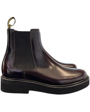 Doucal's Schoenen ,Rood ,Chelsea - Zwart