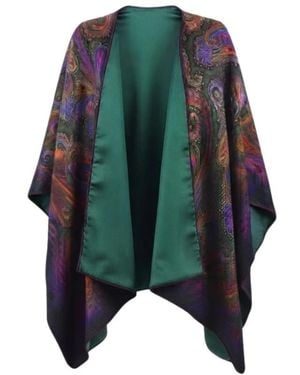 Etro Capes - Vert