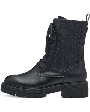 Marco Tozzi Lace-Up Boots - Black